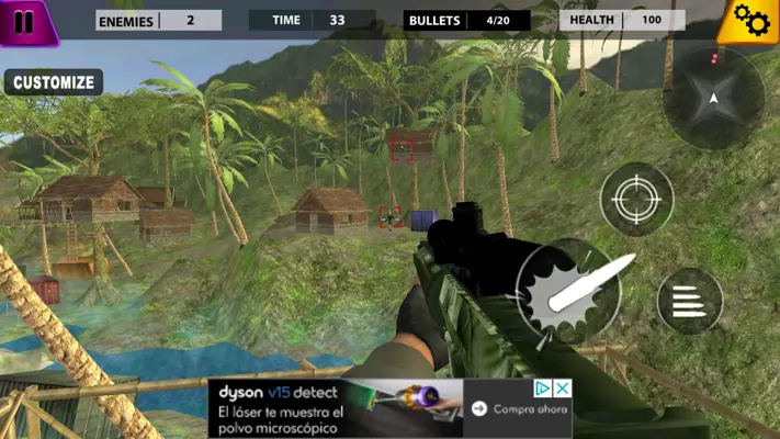 Target Sniper 3d Offline Games android App screenshot 9