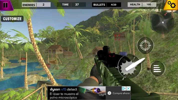 Target Sniper 3d Offline Games android App screenshot 10